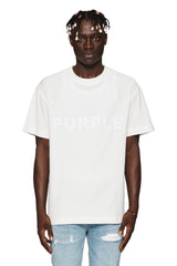 TEXTURED JERSEY SS TEE -OFF WHITE