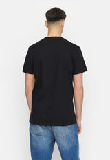 REGULAR T-SHIRT BLACK
