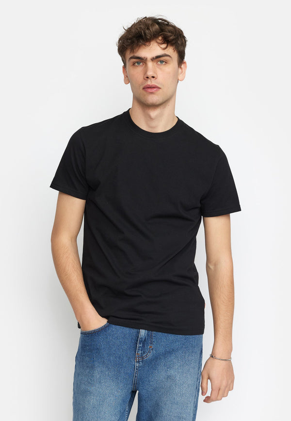 REGULAR T-SHIRT BLACK