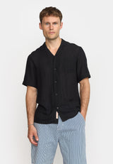 SHORT-SLEEVED CUBAN BLACK