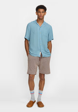 SHORT-SLEEVED CUBAN BLUE