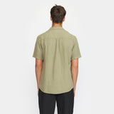 SHORT-SLEEVED CUBAN LIGHT GREEN