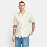 SHORT-SLEEVED CUBAN OFFWHITE