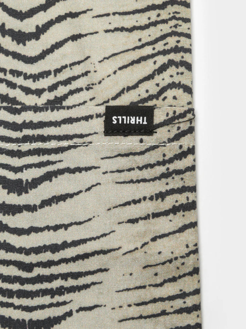 ZEBRA LOUNGE TOTE-THRIFT WHITE