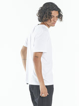 MINIMAL THRILLS MERCH FIT TEE-WHITE