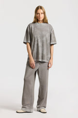BOWIE SHORT SLEEVE-VINTAGE CEMENT