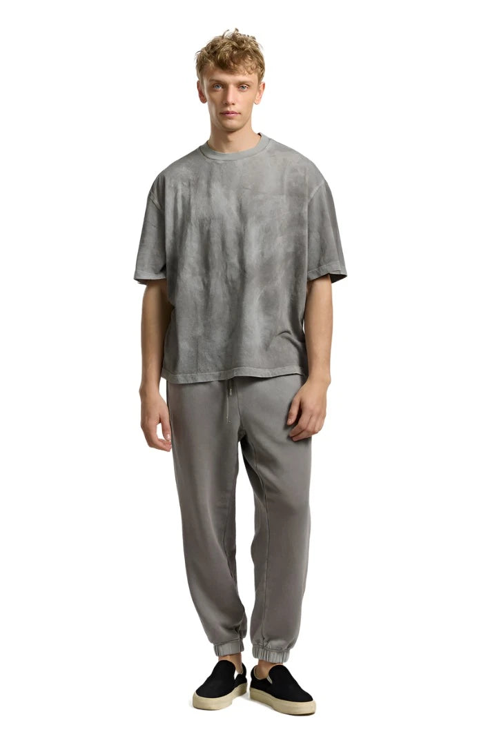 BOWIE SHORT SLEEVE-VINTAGE CEMENT