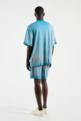 BOWIE SHORT SLEEVE-SKY BLUE MIX
