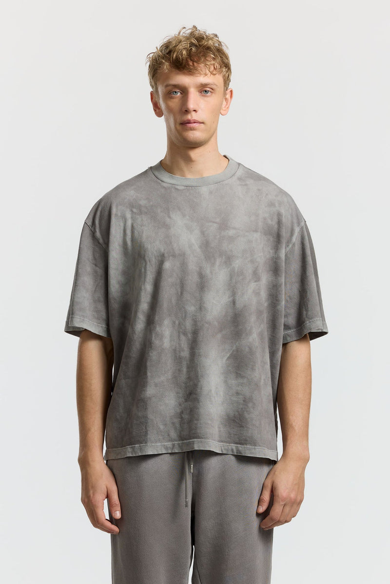 BOWIE SHORT SLEEVE-VINTAGE CEMENT