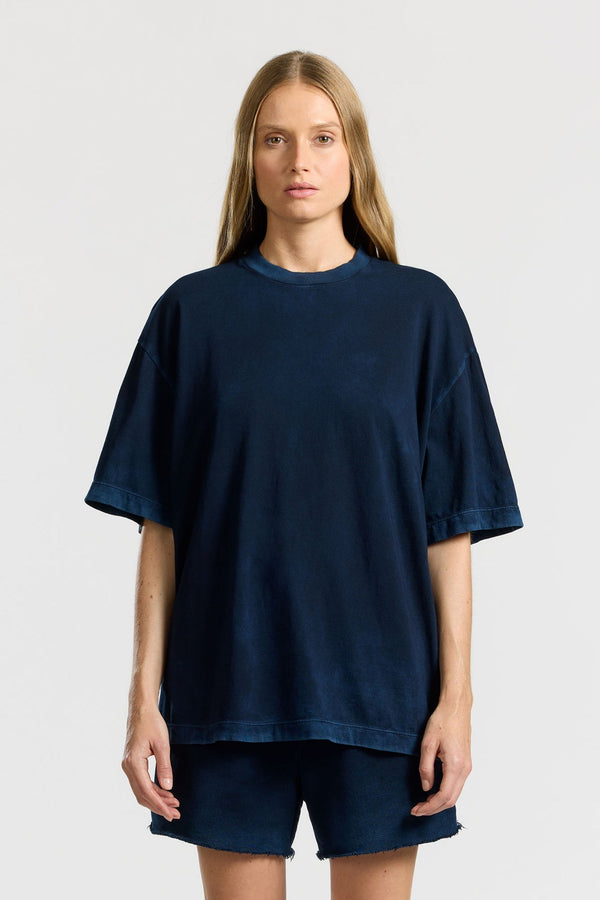 BOWIE SHORT SLEEVE-VINTAGE NAVY