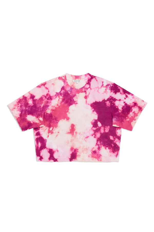 TOKYO CROP TEE MAGENTA BLAST