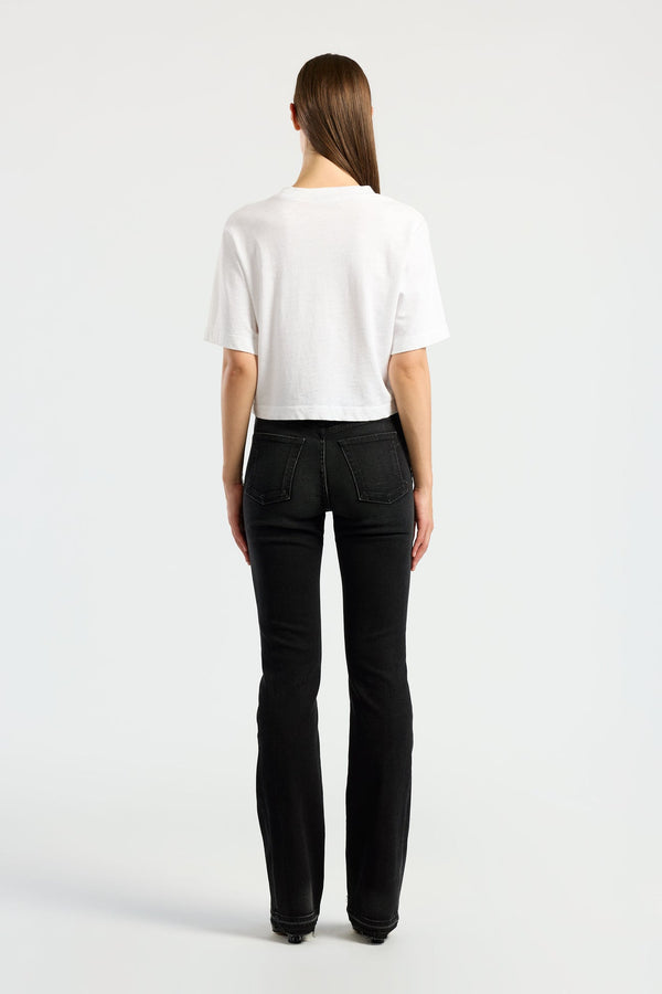 TOKYO CROP TEE WHITE