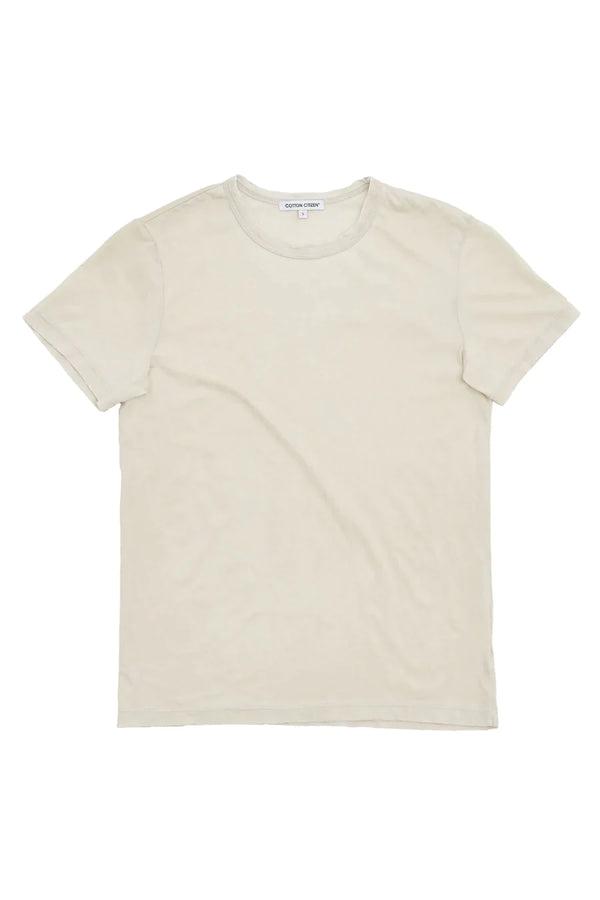 THE PRESLEY TEE VINTAGE OATMEAL