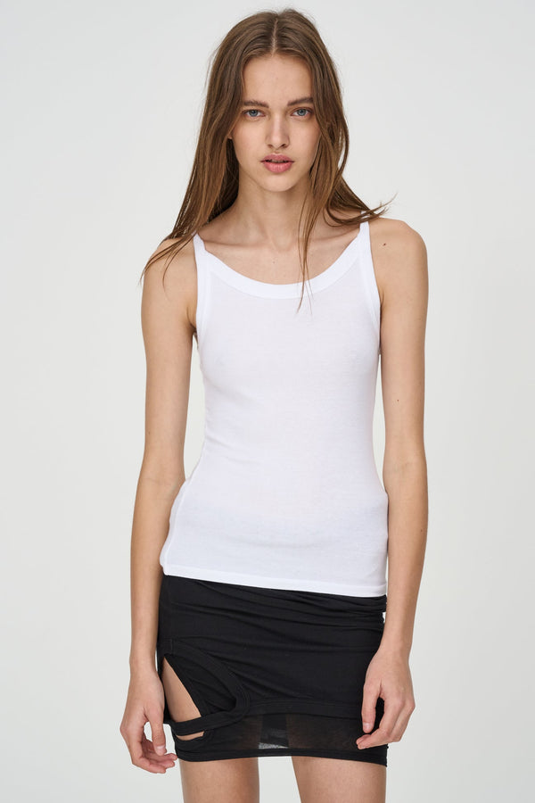 VERONA TANK WHITE