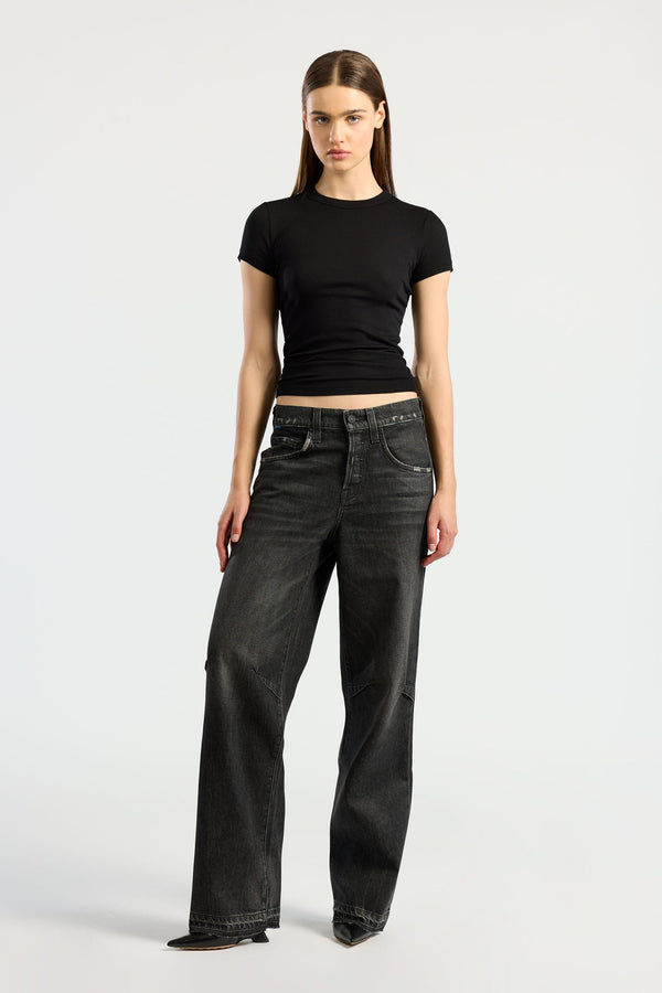 VERONA TEE JET BLACK