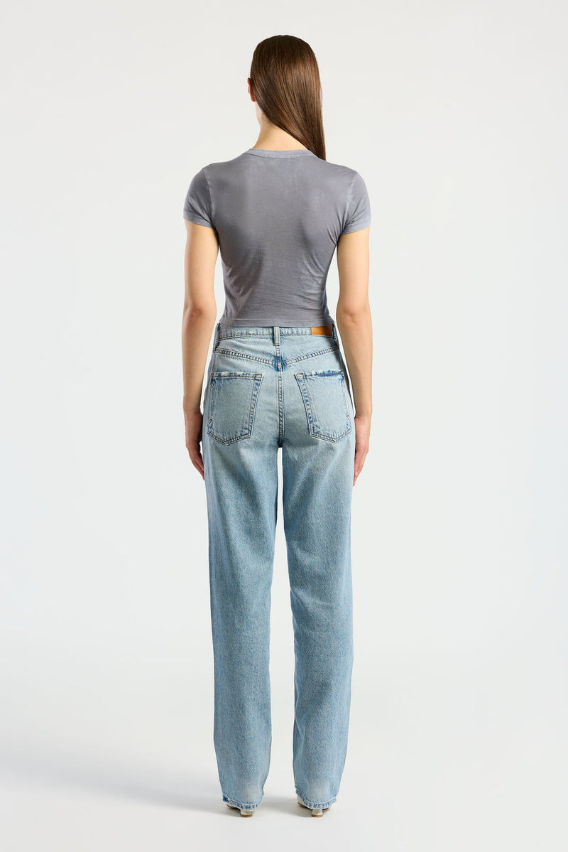 STANDARD BABY TEE Vintage NATURAL BLUE