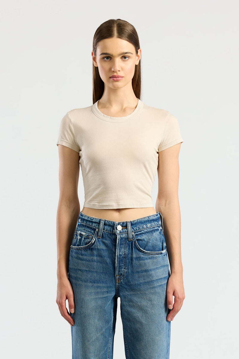 STANDARD BABY TEE VINTAGE OATMEAL