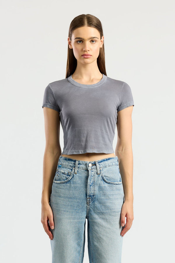 STANDARD BABY TEE Vintage NATURAL BLUE