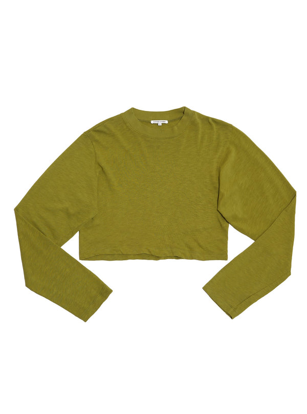 TOKYO CROP SHIRT MOSS
