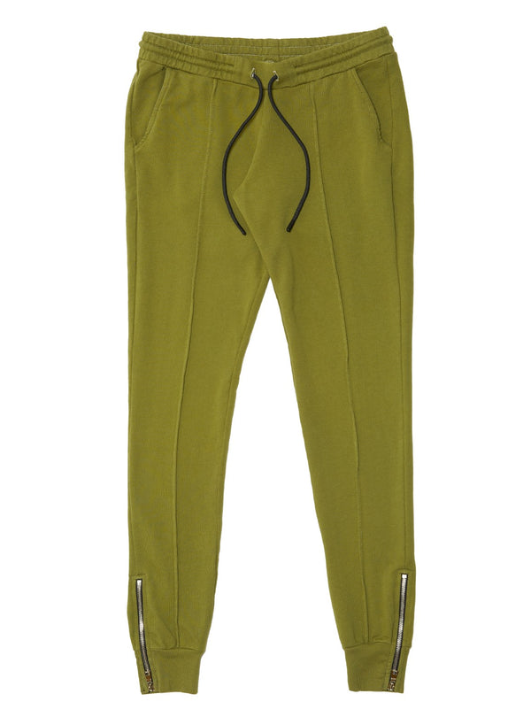 MILAN JOGGER OUTSTEAM ANKEL ZIP MOSS