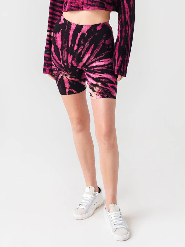 SIENA BIKER SHORT LYCHEE SPIRAL