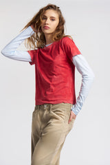 STANDARD TEE VINTAGE CRIMSON