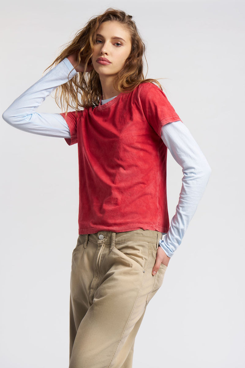 STANDARD TEE VINTAGE CRIMSON