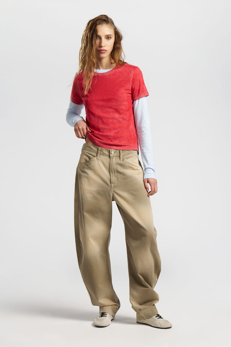 STANDARD TEE VINTAGE CRIMSON