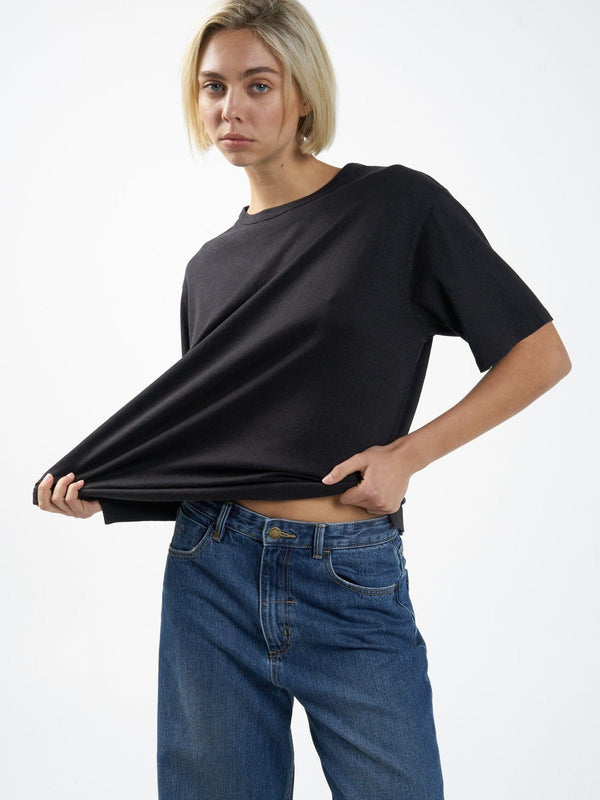 HEMP HEAVY WEIGHT BOX MERCH BLACK