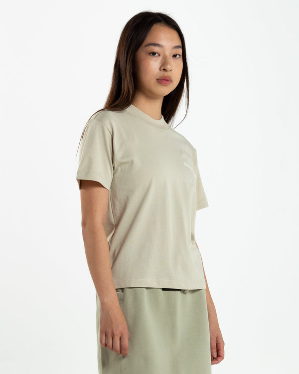 WOMENS TEE WHEAT