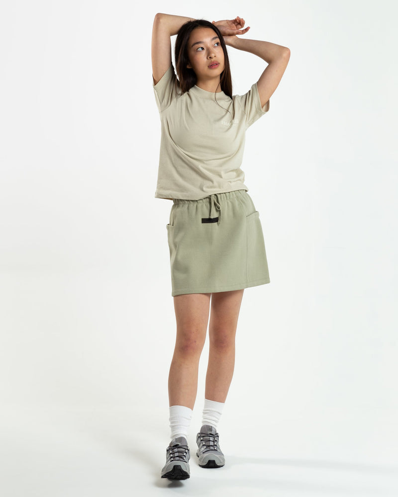 WOMENS TEE WHEAT