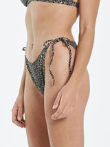 WAYWARD STRING BIKINI BOTTOM MERCH BLACK