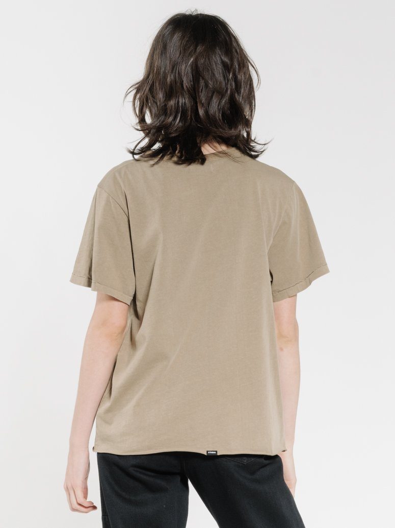 MINIMAL THRILLS RELAXED TEE MOSS