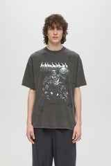 BASKET T-SHIRT - FADED BLACK