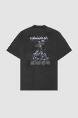 BASKET T-SHIRT - FADED BLACK