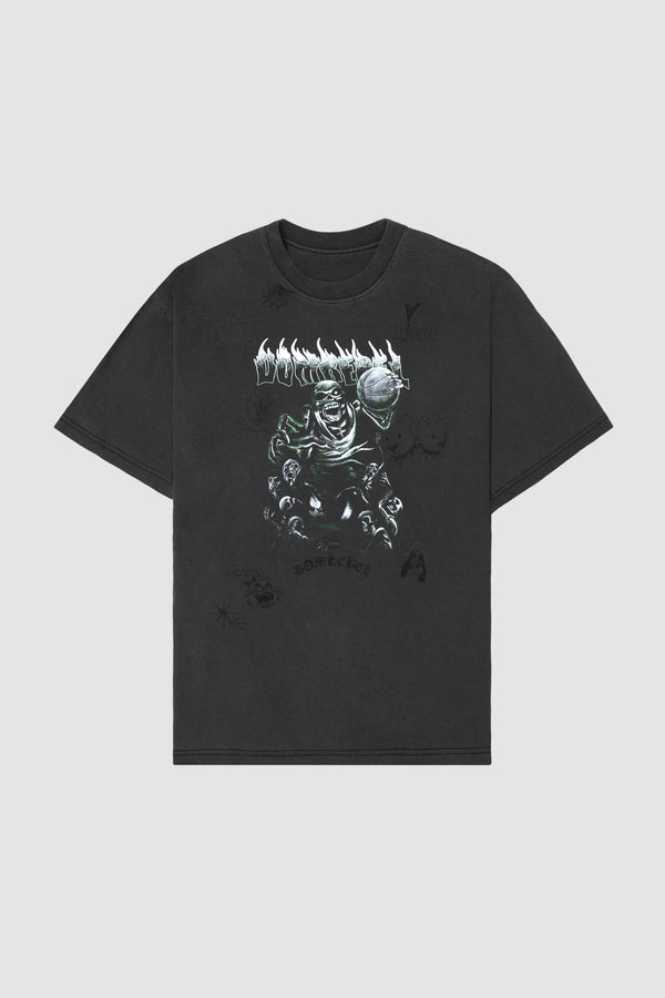 BASKET T-SHIRT - FADED BLACK