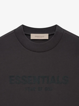WOMEN-TEE DRESS-OFF BLACK