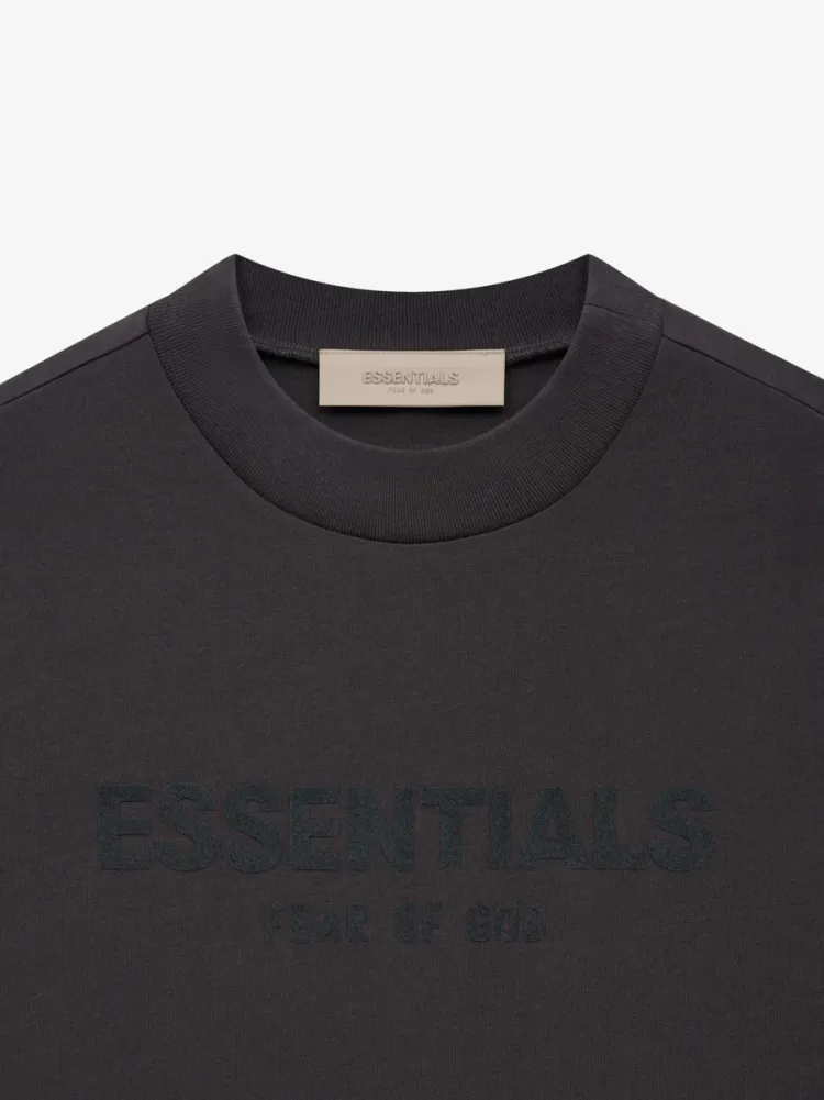 WOMEN-TEE DRESS-OFF BLACK