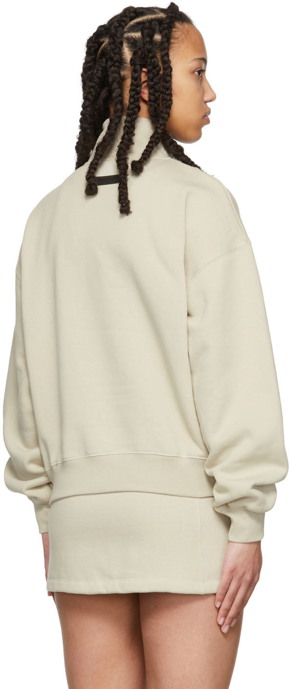 WOMENS 1/2 ZIP PULLOVER -  SEA FOAM