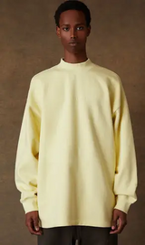 RELAXED CREWNECK CANARY