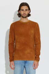 CLASSIC CREW LONG SLEEVE VINTAGE RUST