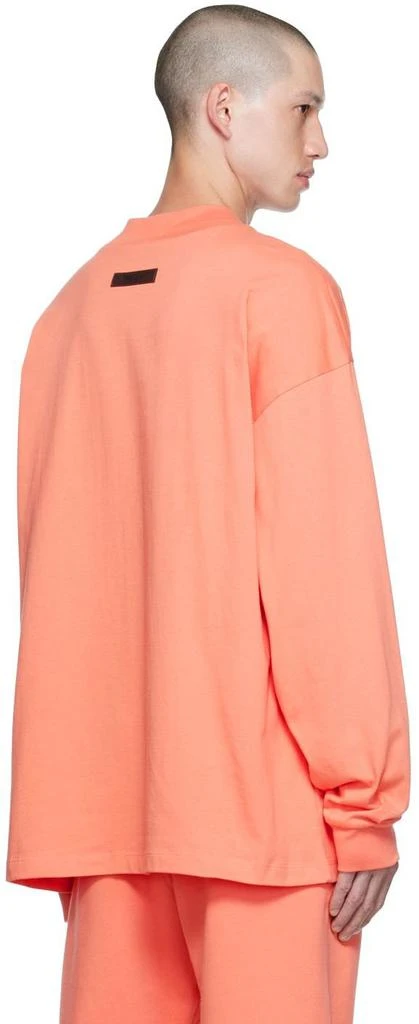 Cotton Long Sleeve T-Shirt TEE-CORAL
