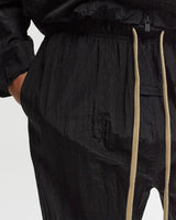 RIPSTOP TRACKPANT - BLACK