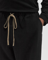 BRUSHED RELAXED PANT BLACK