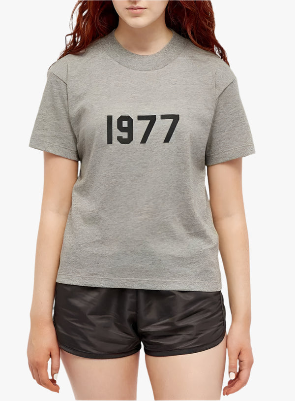 WOME's Tee 1977 Dark Oatmeal