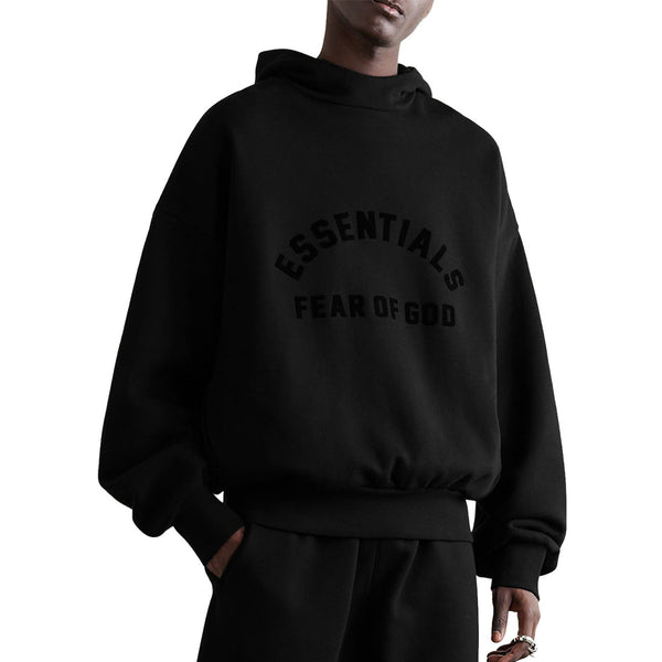 ESSENTIAL HOODIE BLACK CORE