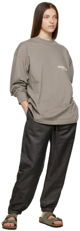 TRACK PANT OFF BLACK