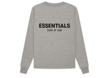 RELAXED CREWNECK Sweatshirt DARK OATMEAL