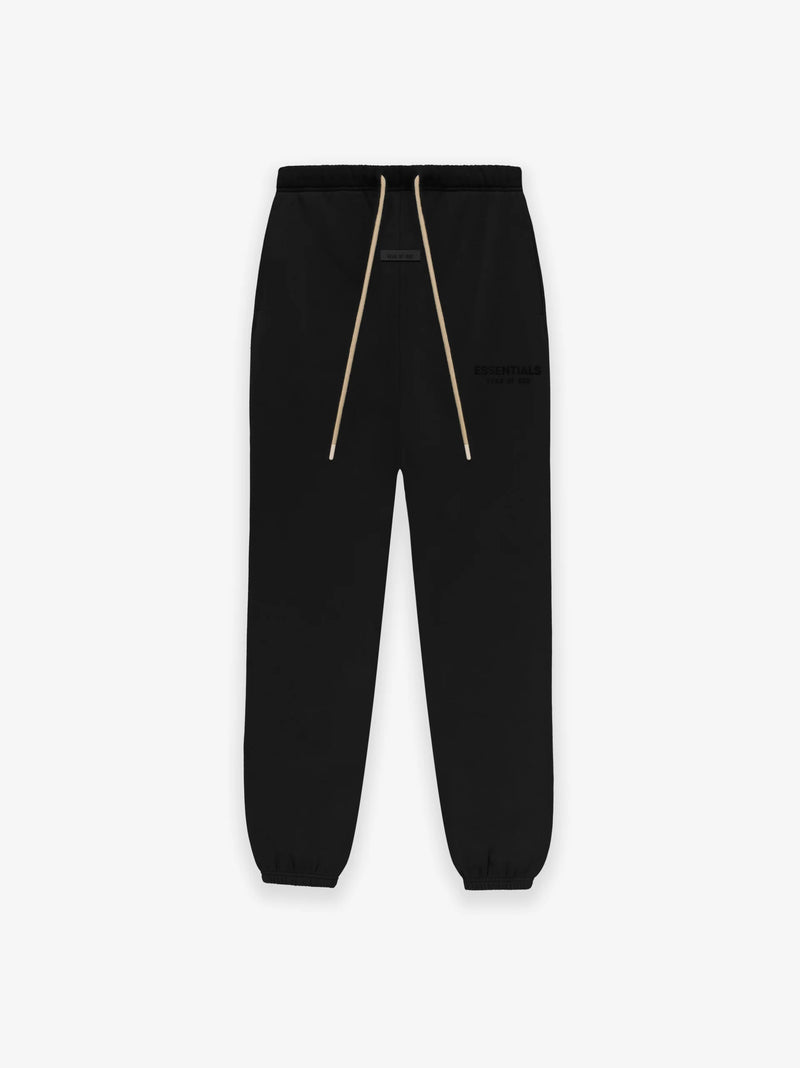 ESSENTIALS SWEATPANTS JET BLACK