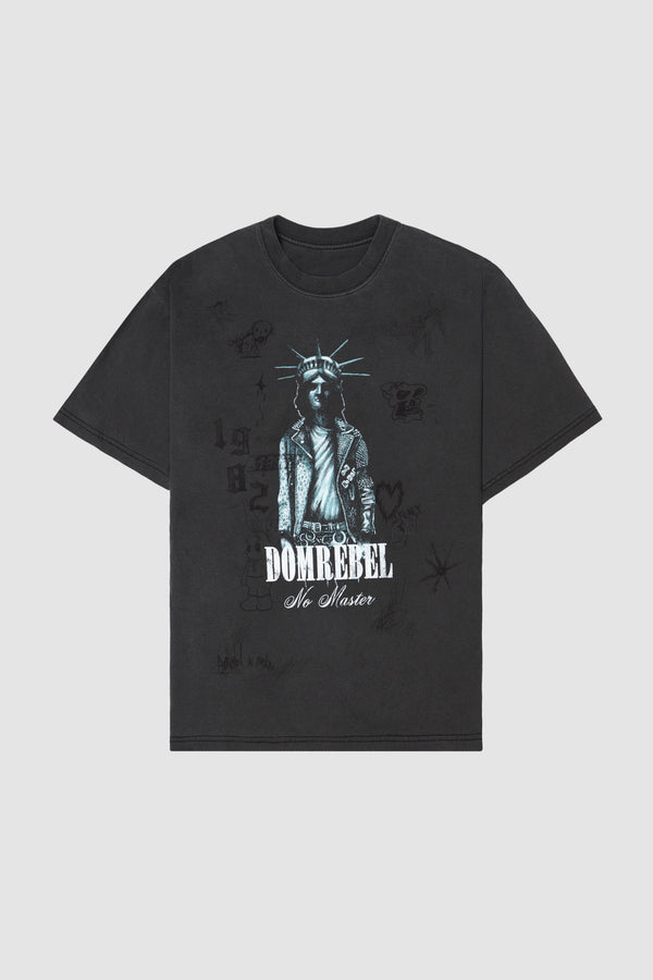 GOTHAM T-SHIRT - FADED BLACK
